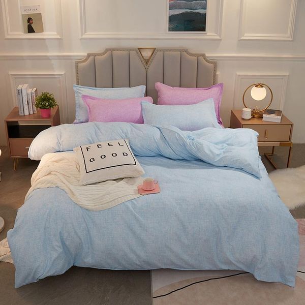 bedding sets microfiber fabric nordic style ab side bed sheet pillowcase & duvet cover skin breathable soft set
bedding sets microfiber fabric nordic style ab side bed sheet pillowcase & duvet cover skin breathable soft set
