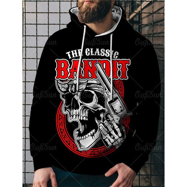 Halloween motorcycle skull pattern men's 3D printed hoodie visual impact party top punk goth round neck high quality sweatshirt hoodie, Black
Halloween motorcycle skull pattern men's 3D printed hoodie visual impact party top punk goth round neck high quality sweatshirt hoodie, Black