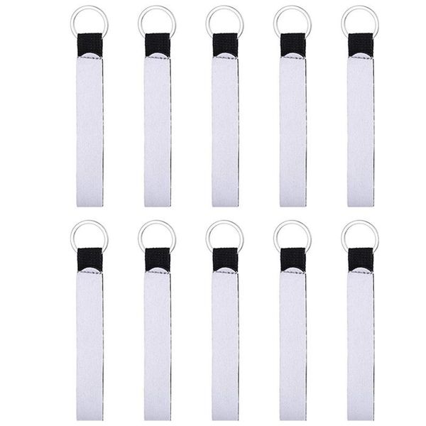 100pcs-1000pcs neoprene wristlet keychains sublimation print blank lanyard strap band split ring wrist keychain holder party favor
100pcs-1000pcs neoprene wristlet keychains sublimation print blank lanyard strap band split ring wrist keychain holder party favor