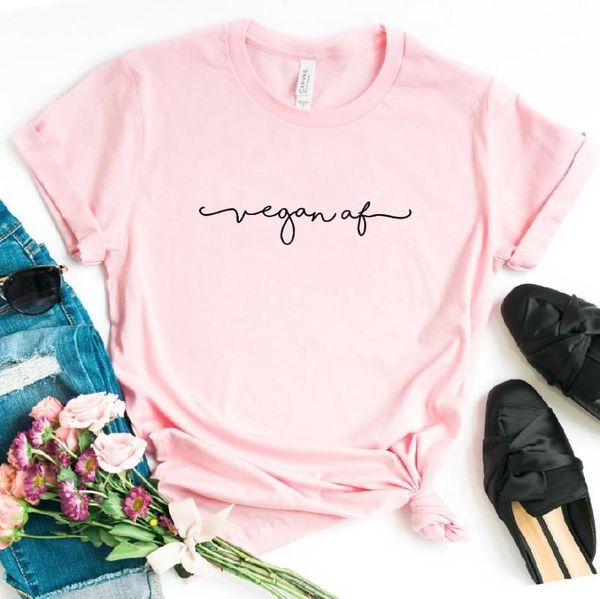 women's t-shirt vegan letters women tshirt cotton casual funny t shirt gift for lady yong girl tee drop ship, White
women's t-shirt vegan letters women tshirt cotton casual funny t shirt gift for lady yong girl tee drop ship, White