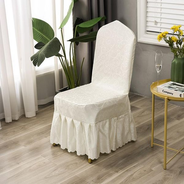 skirt chair covers with back elastic dining room seat soild color protector case el banquet wedding decor
skirt chair covers with back elastic dining room seat soild color protector case el banquet wedding decor