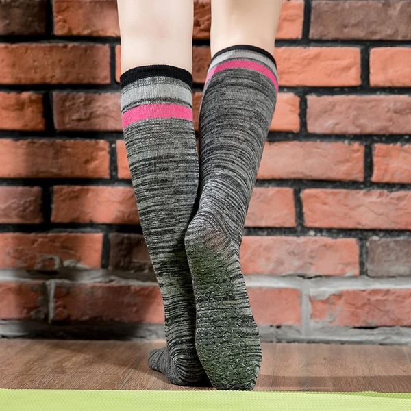 sports socks point silicone yoga ladies long tube professional non-slip women cotton pilates warm, Black
sports socks point silicone yoga ladies long tube professional non-slip women cotton pilates warm, Black
