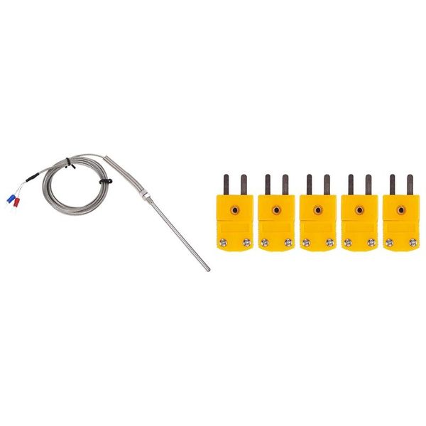 smart home control 1 pcs 9.8ft thermocouple k type sensor probe & 5pcs rtd circuits temperature plugs yellow
smart home control 1 pcs 9.8ft thermocouple k type sensor probe & 5pcs rtd circuits temperature plugs yellow