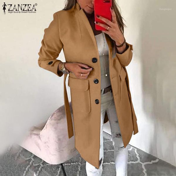 women's wool & blends women's womens woolen coats autumn winter manteau femme casual lapel single-breasted outwears female solid w, Black
women's wool & blends women's womens woolen coats autumn winter manteau femme casual lapel single-breasted outwears female solid w, Black