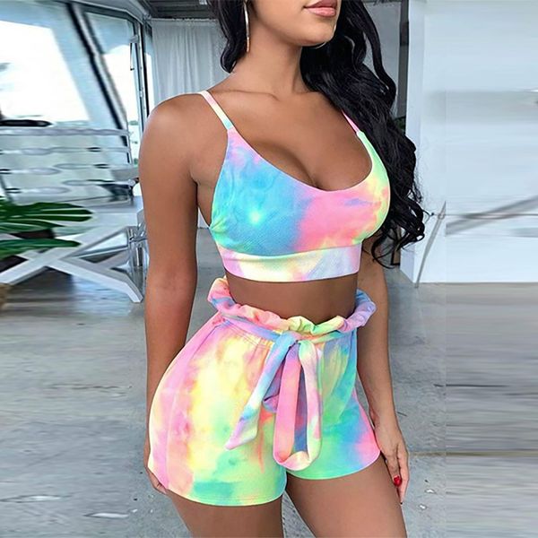 vrouwen tie dye gedrukt sets womens tracksuits jarretel shorts pak geven 1pc mid broek riem zomer vrouw zandstrand, Gray
vrouwen tie dye gedrukt sets womens tracksuits jarretel shorts pak geven 1pc mid broek riem zomer vrouw zandstrand, Gray