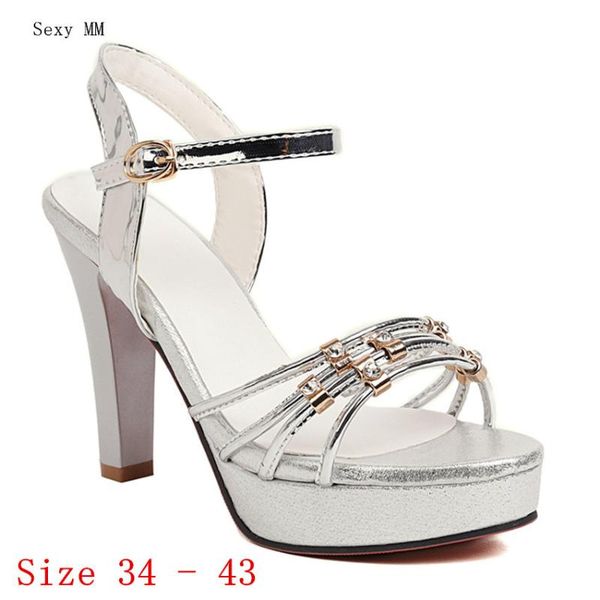 dress shoes pumps women peep toe high heels party wedding platform gladiator sandals woman heel plus size 34 - 40 41 42 43, Black
dress shoes pumps women peep toe high heels party wedding platform gladiator sandals woman heel plus size 34 - 40 41 42 43, Black