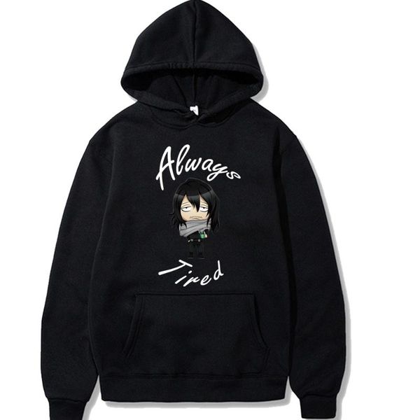men's hoodies & sweatshirts my hero academia casual aizawa shouta fashion japan anime hoodie hip hop streetwear male, Black
men's hoodies & sweatshirts my hero academia casual aizawa shouta fashion japan anime hoodie hip hop streetwear male, Black