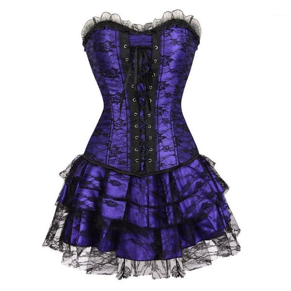 bustiers & corsets corset masquerade bustier with layered mini skirt tutu set gothic women's overbust korsage dress carnival halloween, Black;white
bustiers & corsets corset masquerade bustier with layered mini skirt tutu set gothic women's overbust korsage dress carnival halloween, Black;white