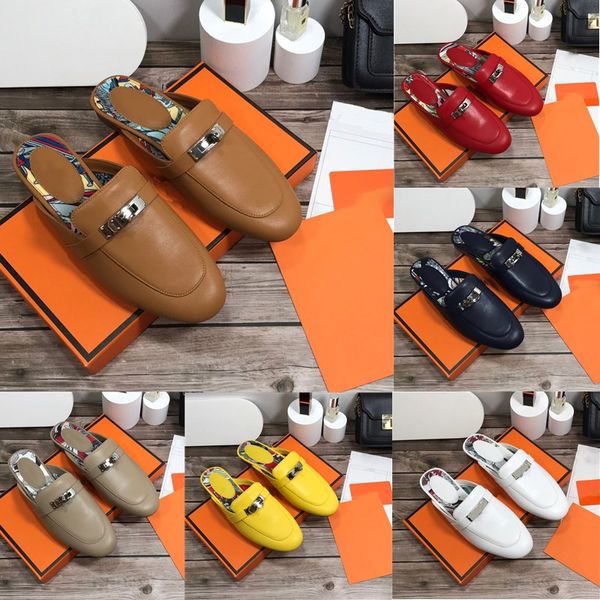 2021 designer slippers genuine leather oz mules sandals princetown kelly metal chain shoe women loafers crocodile skin lady slipper, Black
2021 designer slippers genuine leather oz mules sandals princetown kelly metal chain shoe women loafers crocodile skin lady slipper, Black