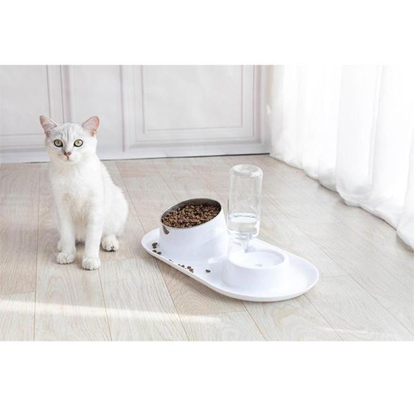automatic cat bowls double with raised stand pet and water for dogs feeders bowl &
automatic cat bowls double with raised stand pet and water for dogs feeders bowl &