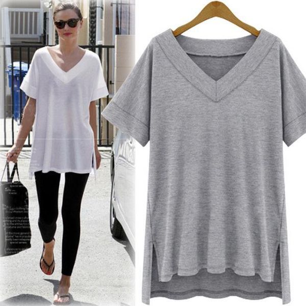 women's t-shirt summer cotton oversize irregular women tee loose plain t shirt clothes white black plus size big 5xlah894
women's t-shirt summer cotton oversize irregular women tee loose plain t shirt clothes white black plus size big 5xlah894
