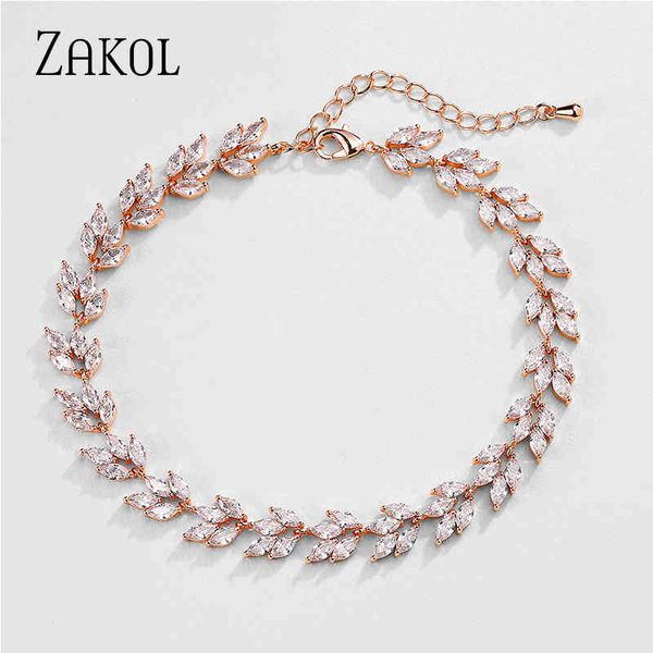 zakol 2020 classic leaf shape cubic zirconia cz shiny stone chain & link bracelets luxury bridal wedding jewelry fsbp2173, Golden;silver
zakol 2020 classic leaf shape cubic zirconia cz shiny stone chain & link bracelets luxury bridal wedding jewelry fsbp2173, Golden;silver