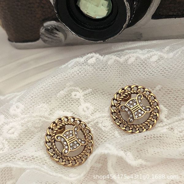 studs earrings saijia shape ins cool style simple personality net red hollow women's s 925 silver needle, Golden;silver
studs earrings saijia shape ins cool style simple personality net red hollow women's s 925 silver needle, Golden;silver
