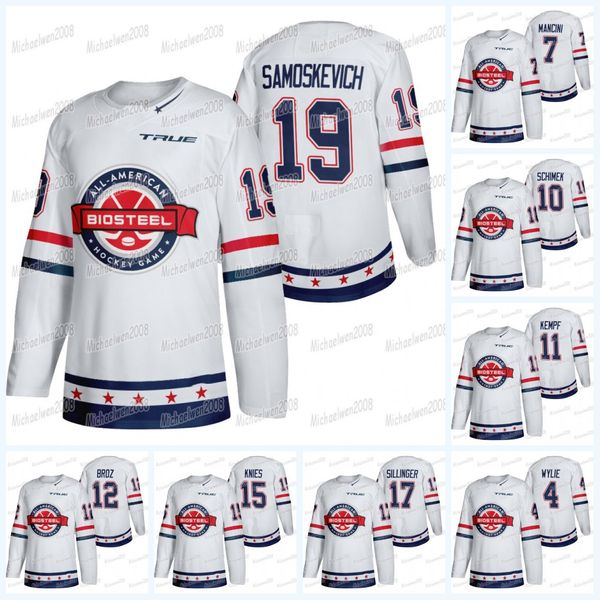 usa team jersey white 2021 biosteel all-american game ryan ufko cole sillinger matt knies victor mancini shai buium josh doan cam berg conno, Black;red
usa team jersey white 2021 biosteel all-american game ryan ufko cole sillinger matt knies victor mancini shai buium josh doan cam berg conno, Black;red