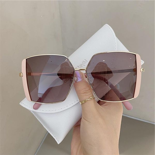 sunglasses square women oversized brand sun glasses big frame vintage 2021 luxury fashion eyewear shades uv400 female oculos, White;black
sunglasses square women oversized brand sun glasses big frame vintage 2021 luxury fashion eyewear shades uv400 female oculos, White;black