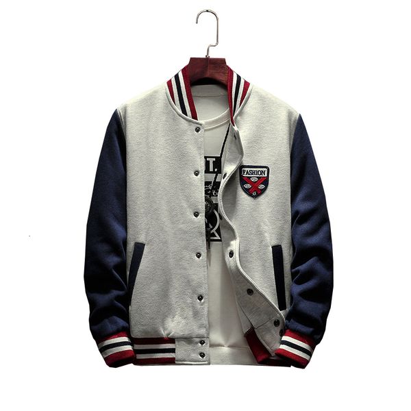 men's hoodies & sweatshirts arrival fleece casual baseball uniform students cotton spliced regular rib sleeve brand clothing bomber jac, Black
men's hoodies & sweatshirts arrival fleece casual baseball uniform students cotton spliced regular rib sleeve brand clothing bomber jac, Black