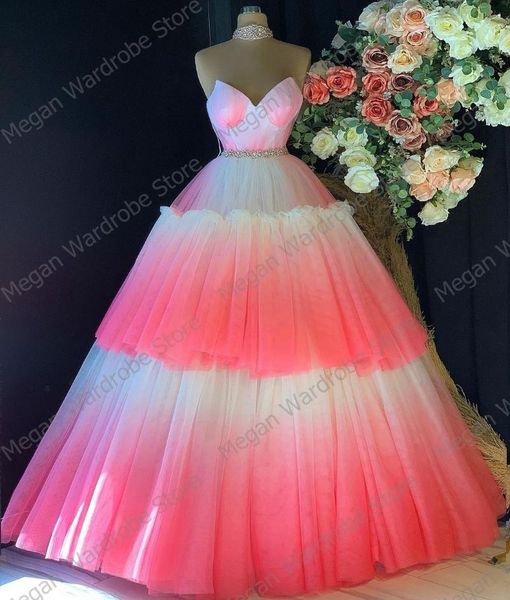casual dresses pretty pink gradient color a-line sweetheart strapless ball gowns women girls elegant tiered ruffles tulle party long, Black;gray
casual dresses pretty pink gradient color a-line sweetheart strapless ball gowns women girls elegant tiered ruffles tulle party long, Black;gray