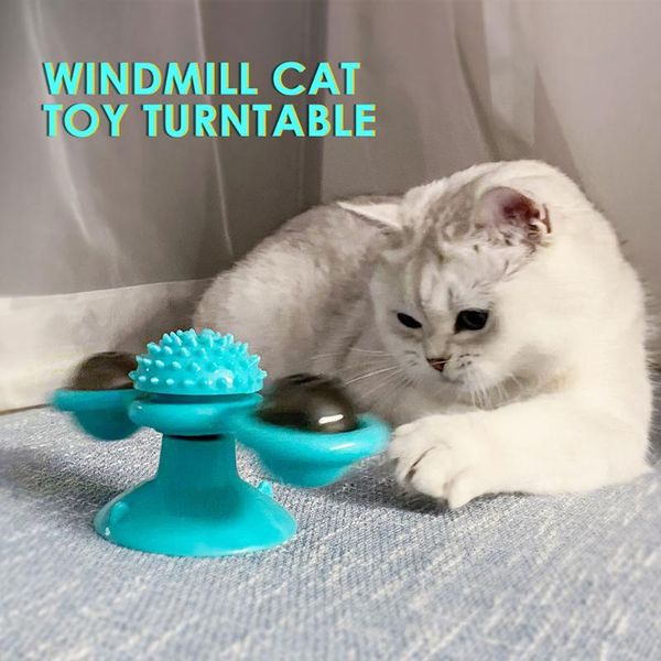 cat toys 2021 windmill turntable toy for puzzle whirling with brush interactive play game suction base
cat toys 2021 windmill turntable toy for puzzle whirling with brush interactive play game suction base