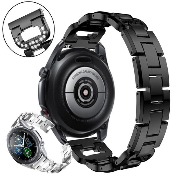 watch bands for samsung galaxy 3 45mm 41mm active 2 40mm 44mm stainless steel band metal alloy crystal bracelet 22mm 20mm strap, Black;brown
watch bands for samsung galaxy 3 45mm 41mm active 2 40mm 44mm stainless steel band metal alloy crystal bracelet 22mm 20mm strap, Black;brown
