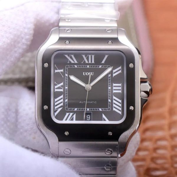 wristwatches watch wssa0037 (39*47mm men's large) case: 316 material dial large black, Slivery;brown
wristwatches watch wssa0037 (39*47mm men's large) case: 316 material dial large black, Slivery;brown