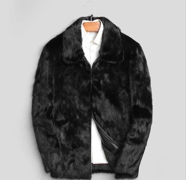 men's wool & blends 100% real 2021 autumn and winter coat fight hooded haining jacket, Black
men's wool & blends 100% real 2021 autumn and winter coat fight hooded haining jacket, Black