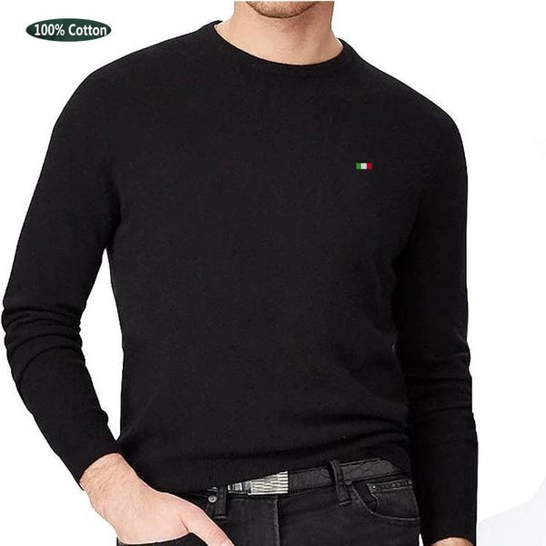 men's sweaters men's spring /autumn long-sleeved pullover 100% cotton sweater coat o-neck embroidered ita logo fitted casual shirt, White;black
men's sweaters men's spring /autumn long-sleeved pullover 100% cotton sweater coat o-neck embroidered ita logo fitted casual shirt, White;black