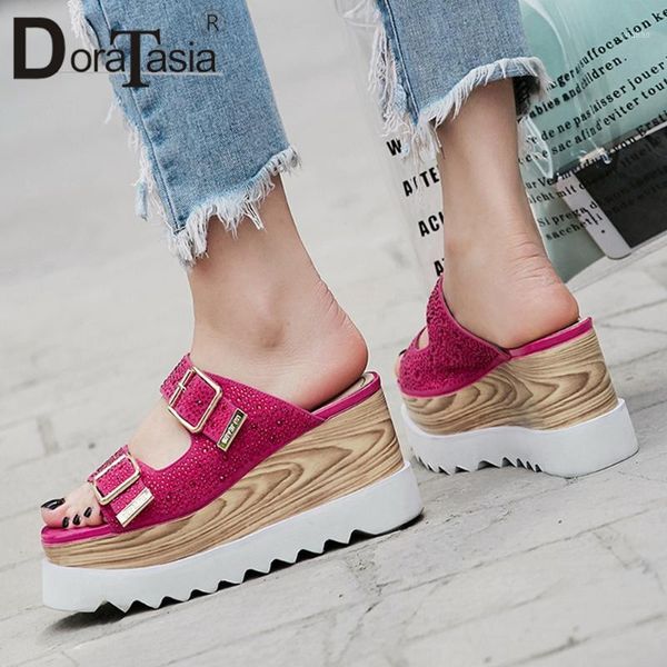 kid suede 2021 peep toe platform wedge high heels summer pumps mules shoes woman slip on lady dress1, Black 
kid suede 2021 peep toe platform wedge high heels summer pumps mules shoes woman slip on lady dress1, Black