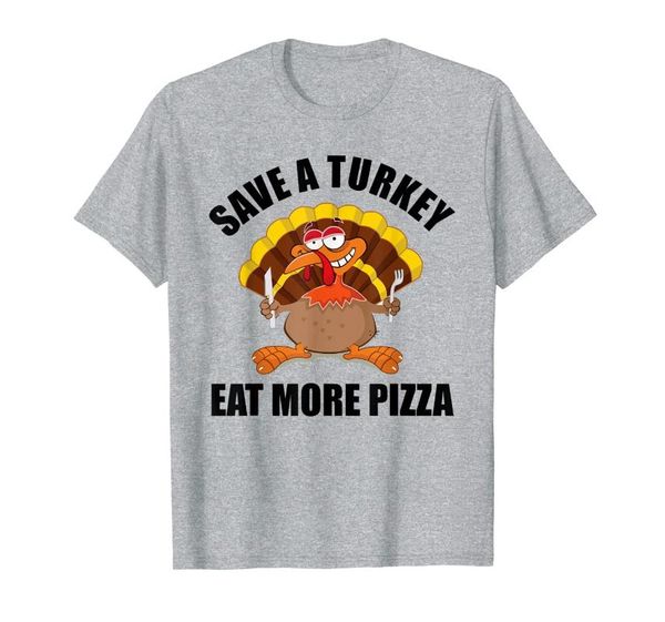 men's t-shirts save a turkey eat more pizza shirt vegan funny thanksgiving t-shirt, White;black
men's t-shirts save a turkey eat more pizza shirt vegan funny thanksgiving t-shirt, White;black
