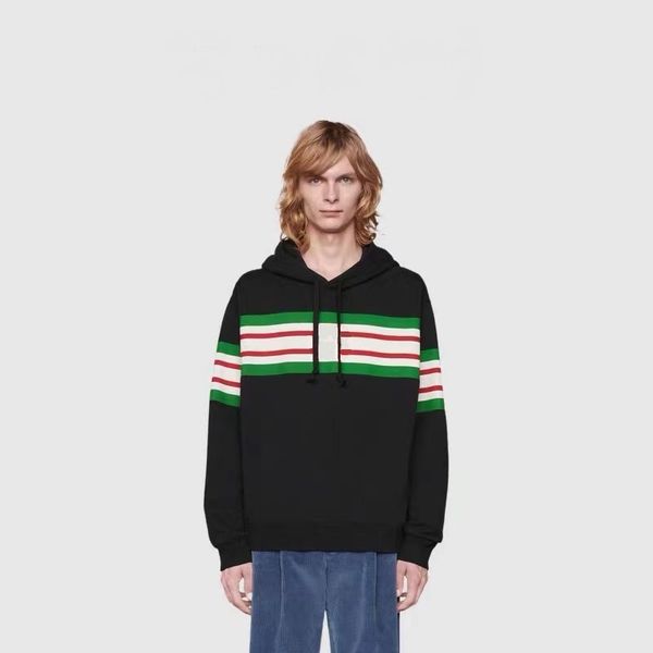 autumn european made in italy stripe letter printed fashion hoodies luxury men women sleeve ribbon sweatshirt high street pullover hooded, Black
autumn european made in italy stripe letter printed fashion hoodies luxury men women sleeve ribbon sweatshirt high street pullover hooded, Black