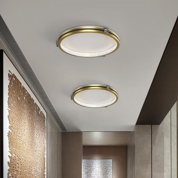 round modern led ceiling lights for living room corridor aisle entrance bedroom study home gold finished lamp fixtures
round modern led ceiling lights for living room corridor aisle entrance bedroom study home gold finished lamp fixtures