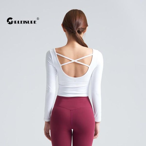 fitness cross back with chest pad sports long sleeve ruuning yoga blouses outfit
fitness cross back with chest pad sports long sleeve ruuning yoga blouses outfit