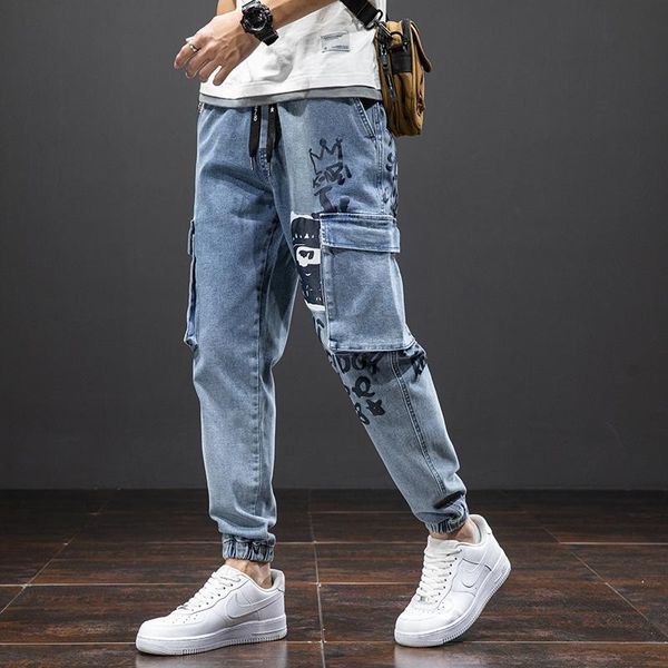 plus size baggy jeans men 2021 summer hip hop streetwear joggers cargo pants ankle-length harem trousers 6xl 7xl 8xl men's, Blue
plus size baggy jeans men 2021 summer hip hop streetwear joggers cargo pants ankle-length harem trousers 6xl 7xl 8xl men's, Blue