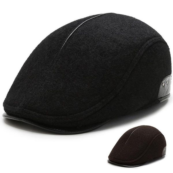 berets winter casual warm woolen hat beret for the elderly peaked cap hats old men flat, Blue;gray
berets winter casual warm woolen hat beret for the elderly peaked cap hats old men flat, Blue;gray