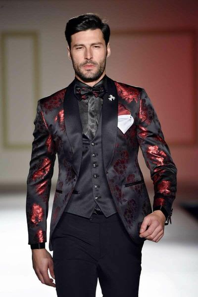 men's suits & blazers arrival one button groomsmen shawl lapel groom tuxedos men wedding/prom blazer ( jacket+pants+vest+tie) c266, White;black
men's suits & blazers arrival one button groomsmen shawl lapel groom tuxedos men wedding/prom blazer ( jacket+pants+vest+tie) c266, White;black