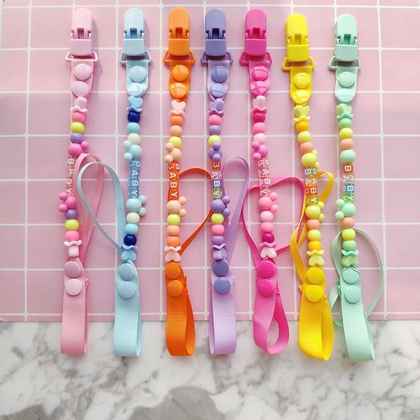 pacifier holders&clips# baby clip chain dummy holder for nipples children clips adjustable 
pacifier holders&clips# baby clip chain dummy holder for nipples children clips adjustable