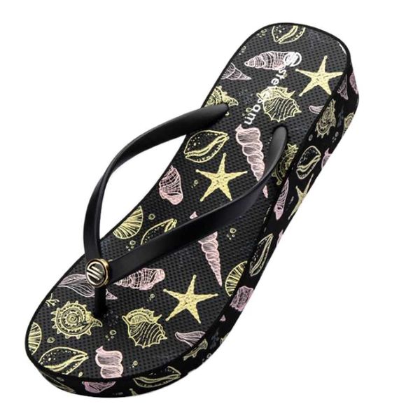 summer fashion women flip flops casual graffiti anti-slip slippers beach shoes wedges sandals open toe for ladies qq338 210625, Black
summer fashion women flip flops casual graffiti anti-slip slippers beach shoes wedges sandals open toe for ladies qq338 210625, Black