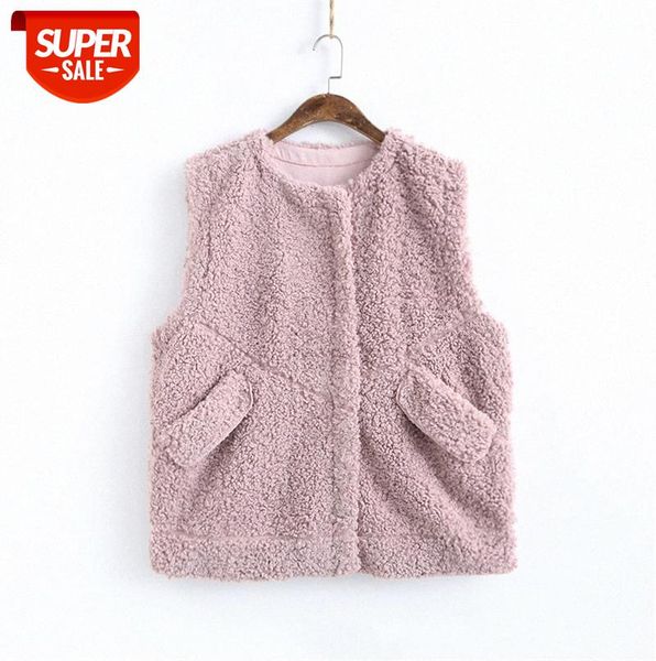 940043 round neck lamb fur waistcoat zipper diagonal pocket korean loose and thin casual student vest #mg7u, Black;gray
940043 round neck lamb fur waistcoat zipper diagonal pocket korean loose and thin casual student vest #mg7u, Black;gray
