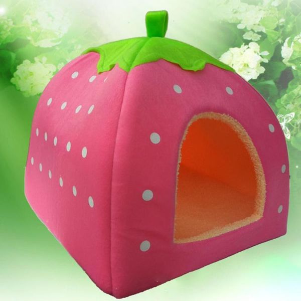 small animal supplies strawberry dog puppy cats indoor foldable soft warm bed pet house kennel tent cotton tree hole-shaped cute little slee
small animal supplies strawberry dog puppy cats indoor foldable soft warm bed pet house kennel tent cotton tree hole-shaped cute little slee