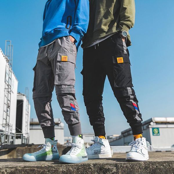 men's pants men 2021 autumn detachable harem casual hip hop safari style trousers male high street patchwork joggers clothing, Black
men's pants men 2021 autumn detachable harem casual hip hop safari style trousers male high street patchwork joggers clothing, Black