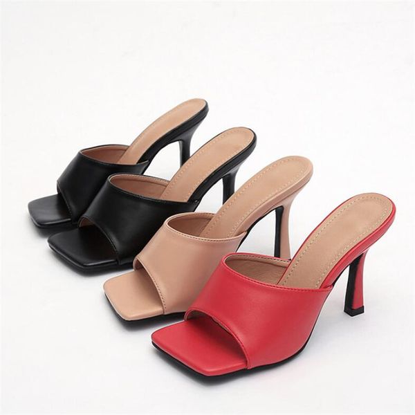 sandals 2021 summer women square toe ladies heel mules thin high heels slippers female fashion woman shoes 73ud, Black
sandals 2021 summer women square toe ladies heel mules thin high heels slippers female fashion woman shoes 73ud, Black
