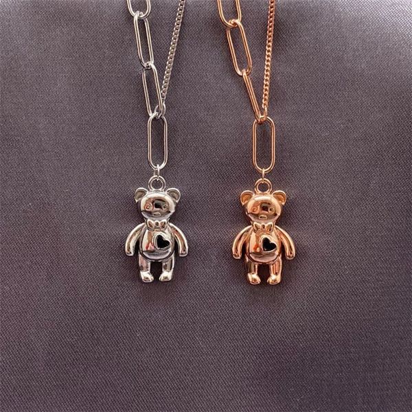 new necklace bear pendant heart female fine jewelry fashion accessories beauty neck ornament women 2 color, Silver
new necklace bear pendant heart female fine jewelry fashion accessories beauty neck ornament women 2 color, Silver