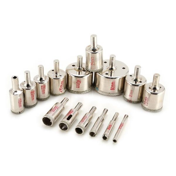professional drill bits diamond coated core 6-50mm rotary tool accessories set hole saw glass marble tile cutter bead dresser opener
professional drill bits diamond coated core 6-50mm rotary tool accessories set hole saw glass marble tile cutter bead dresser opener