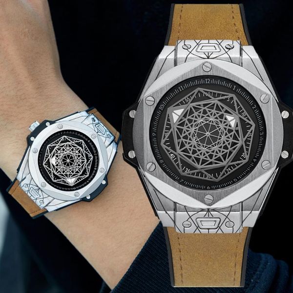 creative men watch cagarny fashion unique sports mens watches quartz wristwatches man waterproof cool military relogio masculino, Slivery;brown
creative men watch cagarny fashion unique sports mens watches quartz wristwatches man waterproof cool military relogio masculino, Slivery;brown