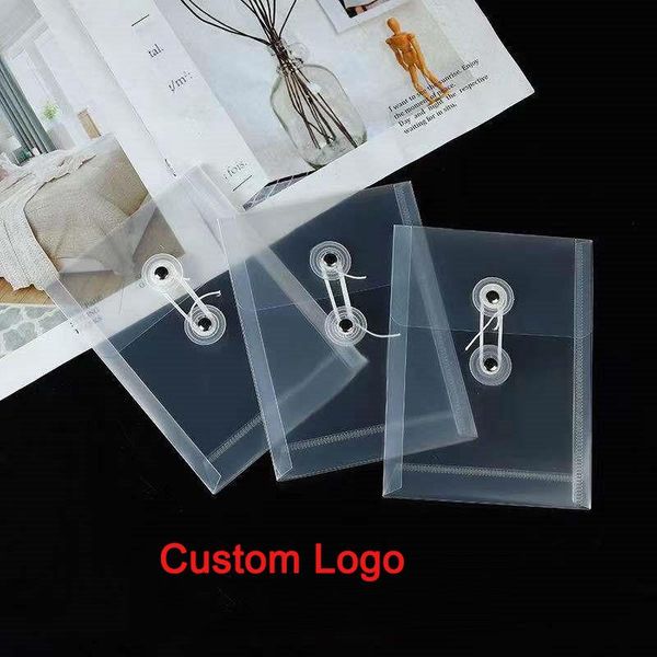 storage bags 10pcs /lot a6 transparent file bag waterproof envelope clothing packaging custom logo 16*11.5cm
storage bags 10pcs /lot a6 transparent file bag waterproof envelope clothing packaging custom logo 16*11.5cm