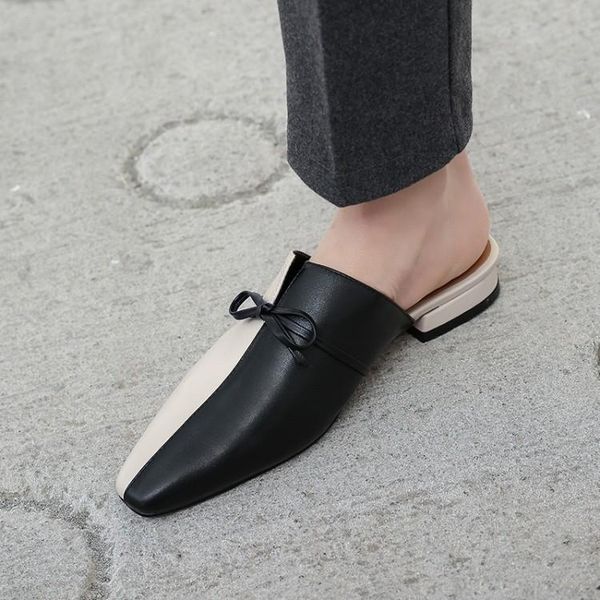 slippers gpokhds 2021 women soft cow leather summer bow-tied mixed colors rome style square toe low heels sandals party dress, Black
slippers gpokhds 2021 women soft cow leather summer bow-tied mixed colors rome style square toe low heels sandals party dress, Black