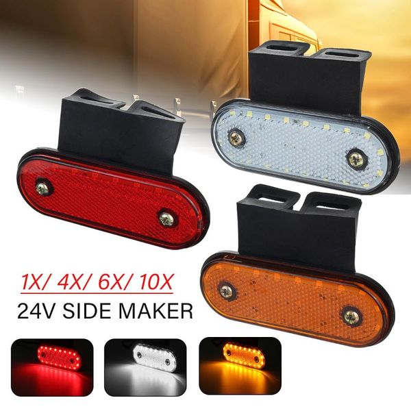 emergency lights 10pcs 24v 20 led truck side marker back light clearance lamp turn signal tractor rv trailer lorry pick-up boat car
emergency lights 10pcs 24v 20 led truck side marker back light clearance lamp turn signal tractor rv trailer lorry pick-up boat car