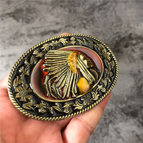 indian head pattern belt buckle man and woman fit 4cm width belts jeans accessories gift, Slivery;black
indian head pattern belt buckle man and woman fit 4cm width belts jeans accessories gift, Slivery;black