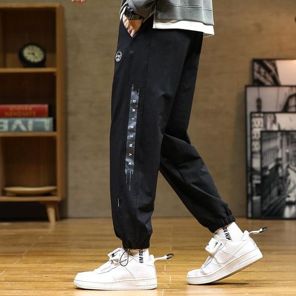 men's pants casual men fall tide comfortable leisure trousers beam foot nine minutes of breathable close skin sw, Black
men's pants casual men fall tide comfortable leisure trousers beam foot nine minutes of breathable close skin sw, Black