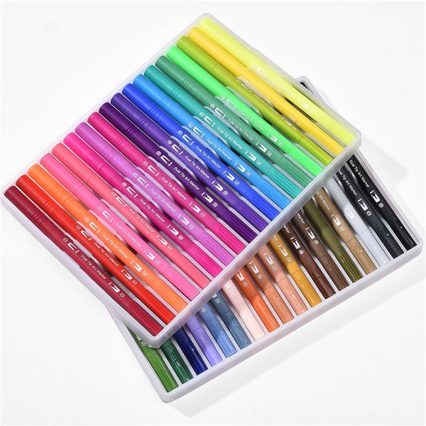 yqdm water painting pens color marking based double head watercolor penmarker setsoft headdrawing notesmarking penart painting materials, Black;red
yqdm water painting pens color marking based double head watercolor penmarker setsoft headdrawing notesmarking penart painting materials, Black;red