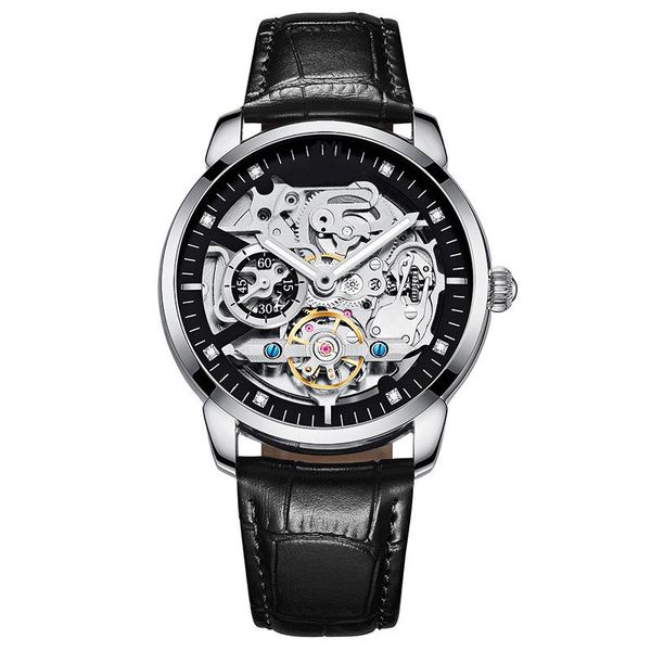 wristwatches men's business leisure waterproof watch glow-in-the dark leather hollow-out automatic mechanical douk sound boom style, Slivery;brown
wristwatches men's business leisure waterproof watch glow-in-the dark leather hollow-out automatic mechanical douk sound boom style, Slivery;brown